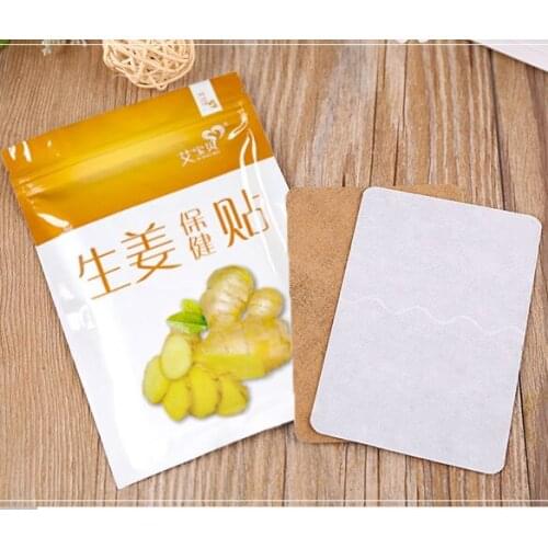 105 Pcs Ginger Adhesive - Ginger Hot Post Warmer Palace Cold - Heat Sticker