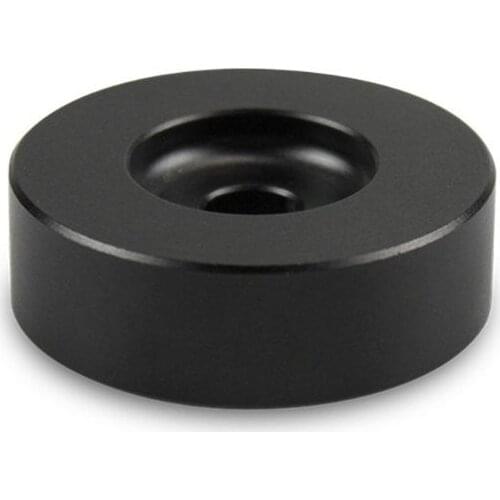 Record Turntable Adapter 45 RPM Aluminum Silver for 7\" Vinyl Technics SL1200 Ser 24BB