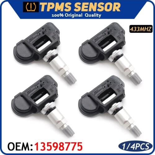 Car 13598775 TPMS Tire Pressure Monitor Sensor For Opel Adam Astra J Cascada Insignia Zafira Tourer Chevrolet Corvette 433MHZ