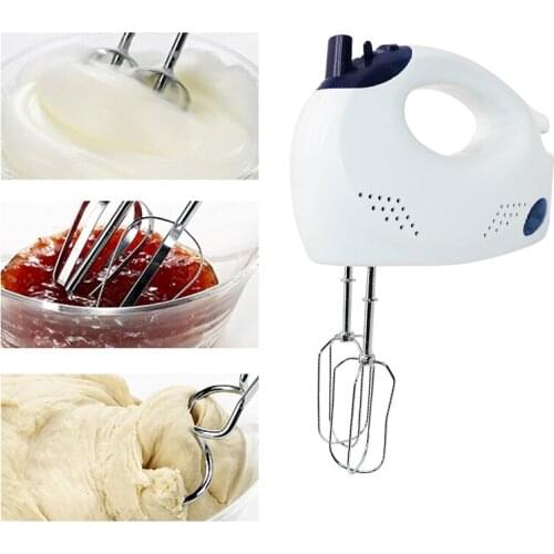 5 Speed Automatic Whisk Hand Food Mixer Electric Stand Mixers Handheld Flour Bread Egg Beater Blenders Baking Accessories Cocina