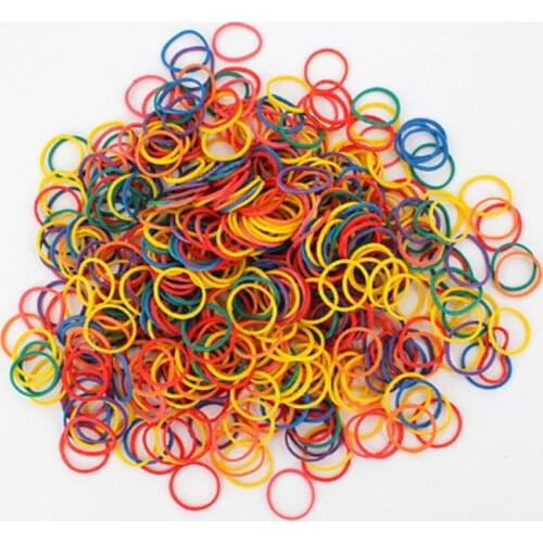 High Elasticity Pet Hair Rubber Bands Dog Cat Hairpin Grooming Accessories Colorful DIY Hair Band Ties Rope Stationery Holder