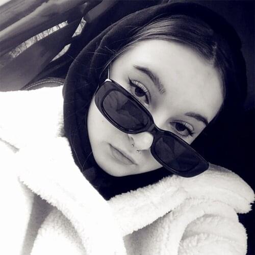 HKNA Small Rectangle Eyeglasses Women Oval Vintage Eyewear Women/Men Square Retro Sunglasses Women Luxury Gafas De Sol Hombre