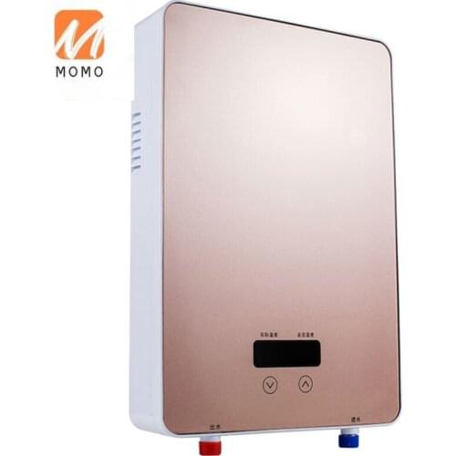 Induction whole house electric instant tankless hot water heater for shower