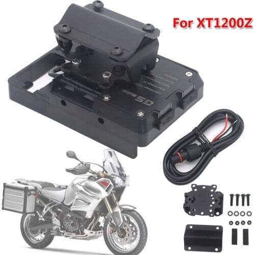 Mobile Phone Navigation Bracket GPS USB Phone Charging For YAMAHA XT1200Z Super Tenere 2017-2020