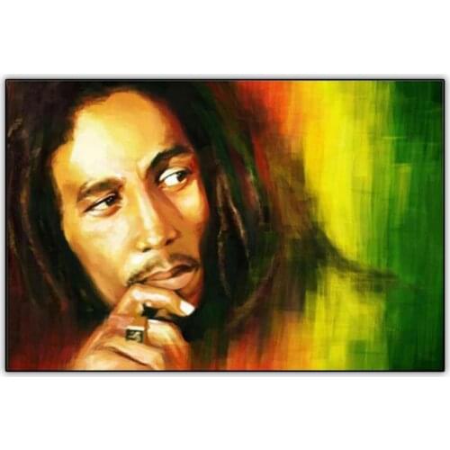 5d DIY Diamond Painting Set Full Drill Square Bob Marley Picture Diamond Art Paintings Mosaic Cross Stitch Kit Accessories Tools