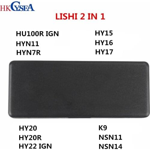 Original Lishi HU100R HYN11 HYN7R HY15 HY16 HY17 HY20 HY20R HY22 K9 NSN11 NSN14 Locksmith Tools