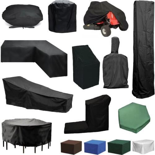 Customized Oxford Furniture Dustproof Cover For Rattan Table Cube Chair Sofa Waterproof Rain Garden Patio BBQ Protective Cover