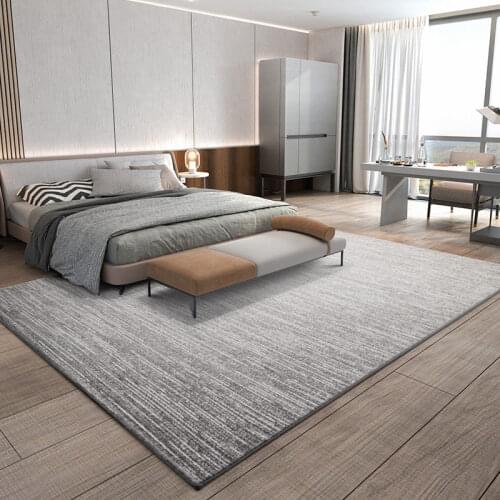 Grey series living room carpet home bedroom floor mat thick nordic floor mat sofa coffee table floor mat and room bedroom carpet