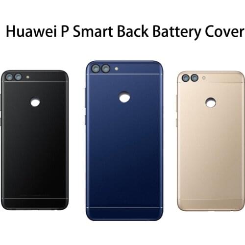 Huawei P Smart Back Battery Cover Rear Door Housing Case For Huawei Enjoy 7S P Smart Battery Cover With Camera Lens Replacement