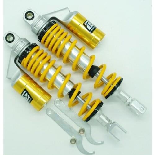 Universal 350mm 355mm 360mm Motorcycle Air Shock Absorber for yamaha honde suzuki kawasaki