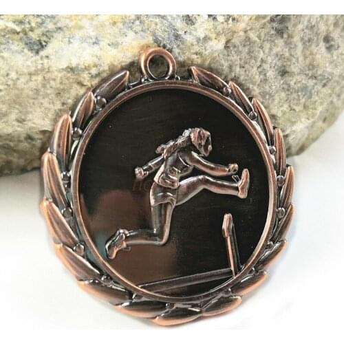 Gold silver medal Medal Womens Hurdle Games Competition Making Medal Custom School Factory Kindergarten Sports Event Gold