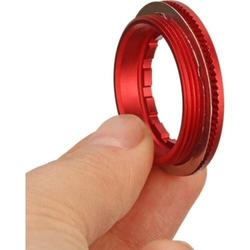 4Pcs Small Ultra-light Aluminum Alloy Flywheel Lockring Multi Color Freewheel Lock Ring Strong Cycling Accessories