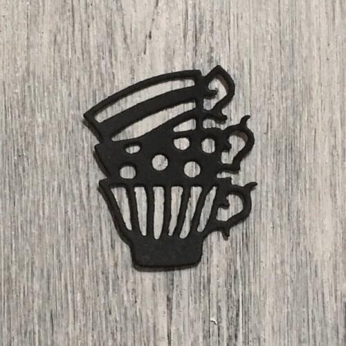 ArtScrap Teacups-2 For Metal Cutting Stencils Scrapbooking Craft Embossing Die Cuts | Art: 280