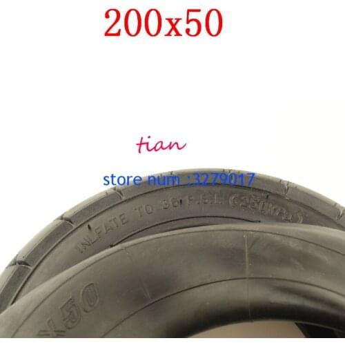 FREE SHIPPING 200x50 8-inch folding electric scooter tire inner tubes 200X50 Tire Inner Tube for Razor Scooter E-Scooter 8z1173