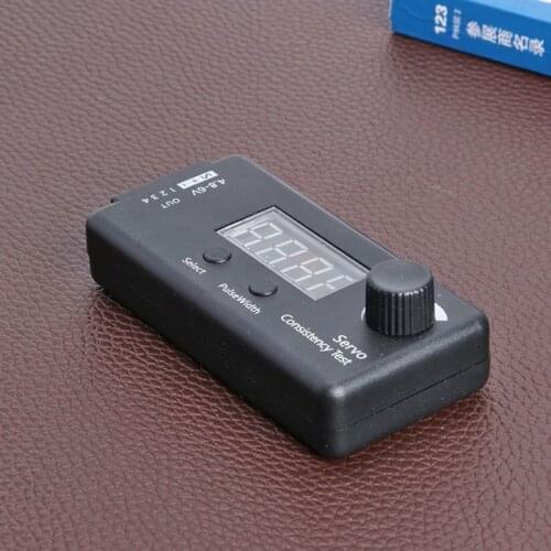 DC 4.8-6V 3 Modes Digital Servo/ESC Consistency Tester Steering Gear for RC Tool 875F
