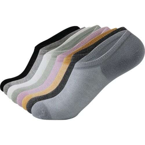 DONG AI 1 Pairs Bamboo Fiber Socks Women Invisible Breathable Mesh Boat Sock Short Casual Cool Summer autumn Fashion Female