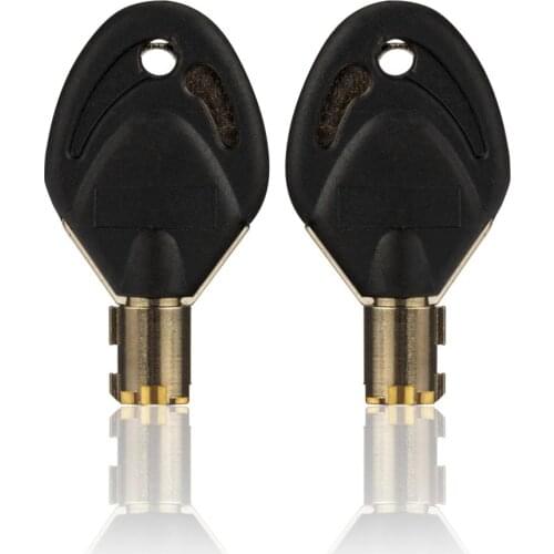 Red Motorcycle Lock Anti Theft Bicycle Handlebar Grip Lock for Scooters ATV