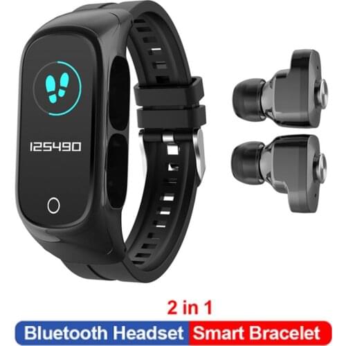 N8 TWS Wireless Bluetooth Headset Smart Watch Men Women Bluetooth Earphone Call Sleep Monitor Sports Smartwatch 2020 New