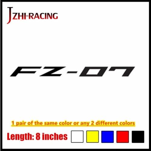 New Sales motorcycle bike Fuel tank Wheels Fairing notebook Luggage helmet MOTO Sticker decals For Yamaha FZ07 FZ 07