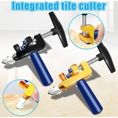 2 In 1 Manual Tile Cutter Multifunction Glass Cutter Divider Ceramic Tile Opener Hand Tool can CSV