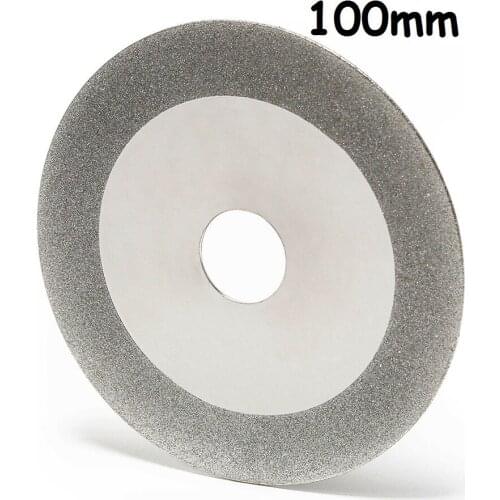 Diamond Coated Grinding Disc Wheel 100mm / 20mm Polishing Disc For Circular Saw Blade Sharpening Device