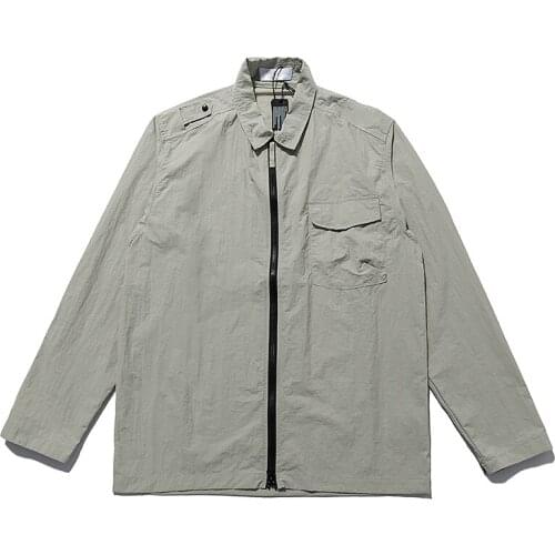 ST-078 High-quality special technical fabric mens nylon functional jacket lightweight breathable and wear-resistant