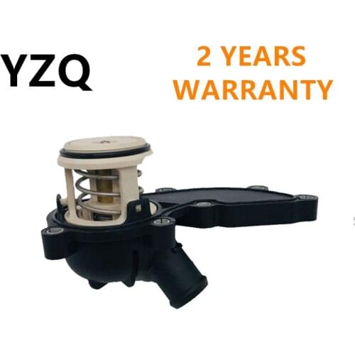 Engine Coolant Thermostat Assembly Housing 2.4 Cooling Displacement For Audi A4 A6 A8 Quattro 3.2 V6 06E 121 111 G 06E121111G
