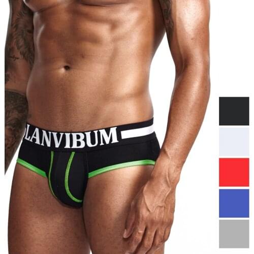 9 Colors men underwear cotton briefs cueca masculina ropa interior hombre sexi mens underwear briefs cotton briefs for men