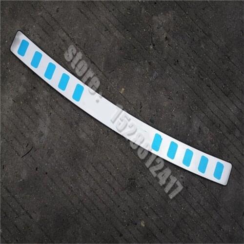 Stainless Steel Ultra-thin car Rear Bumper Protector Sill for kia carens 2013 -2019 Car-Styling