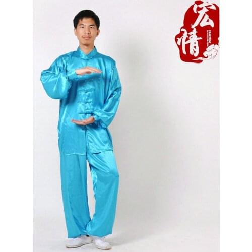 Unisex Tai chi Uniform Summer Kung fu suit Martial Art clothing Chinese Traditional Sets Spring Summer Sraitheanna Martial Art