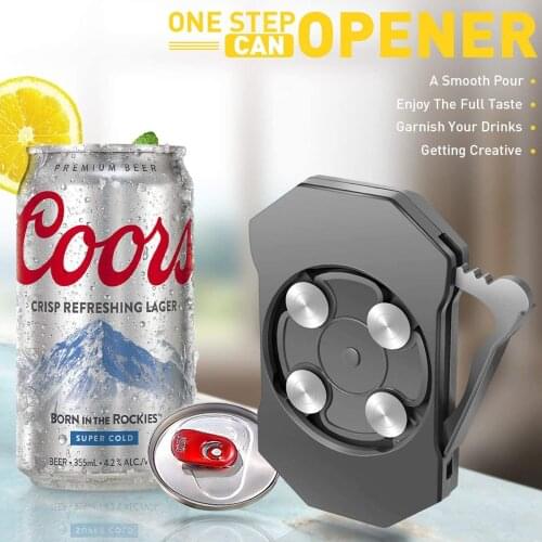 Go Swing Universal Topless Can Opener For Kitchen Outdoor The Easiest Can Opener Ez-Drink Opener Bottle Opener Cans cutter