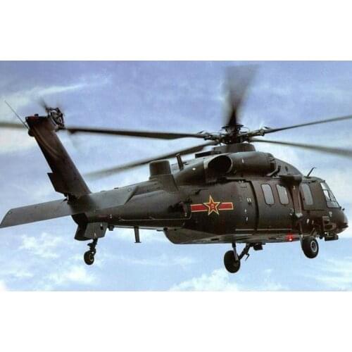 1:48 Metal Chinas 20 Armed Helicopter Model Plane & Dispaly Stand Decor