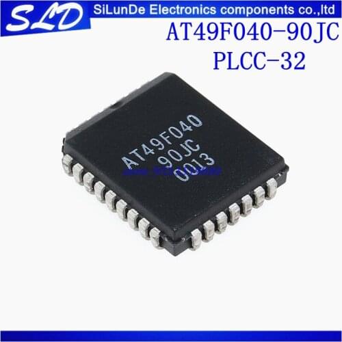 1pcs/lot AT49F040-90JC AT49F040 PLCC-32 new and original