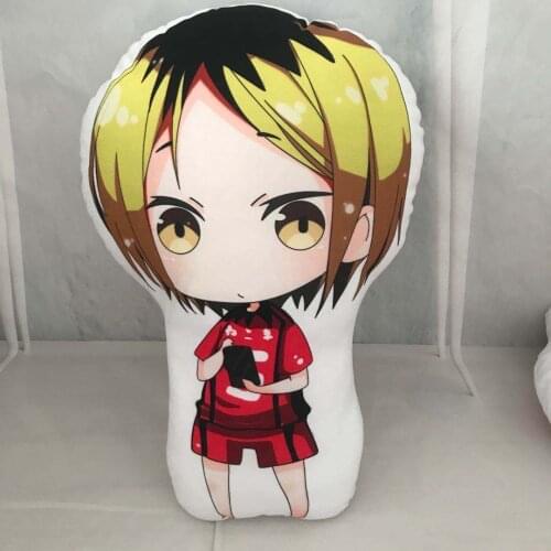 40CM Haikyuu Hinata Shoyo Tobio Oikawa Tooru Plush Anime Figure Keychain Keyring Decoration Stuffed Toy Cosplay GIfts