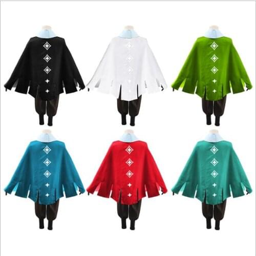 Anime Children of Light Cosplay Costumes Season of Rhythm Light Awaits Suit Cloak Top Halloween Carnival Uniforms