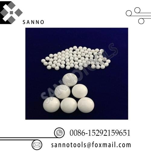 Anticorrosion and lubricity Zirconia beads diameter 18.26mm Zirconia Ceramic Ball with high quality ZRO2 grinding ceramic ball
