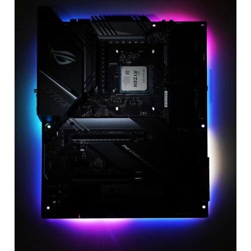 ATX PC Case Professional Grade Motherboard Decoration Light Strip,Lighthouse Desktop ATX Motherboard Back Light ,5V 3Pin,AURA