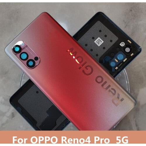 For OPPO Reno 4 Pro Back Glass Battery Cove Rear Glass Door Case For OPPO Reno 4 Pro Housing Back Cover Battery Back Case shell