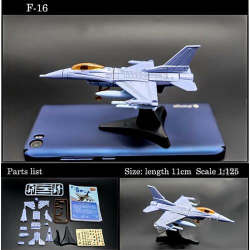 F-16 Fighting Falcon 4D Assembly Fighter Model Collection Puzzle Figure Toy