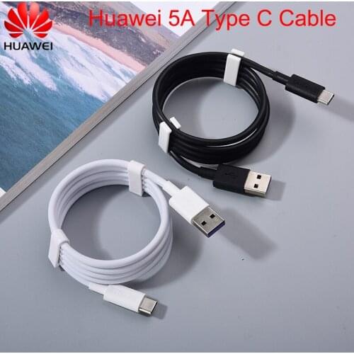 5A Usb Type C Fast Charging Cable For Huawei P40 P30 Pro Lite Mate 30 20 Pro Type-C Supercharge Data Line For Honor 20 9X V10 V9