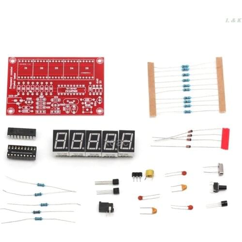 1Hz-50MHz Crystal Oscillator Frequency Counter Meter 5-Digital LED Display Kit M05 dropship