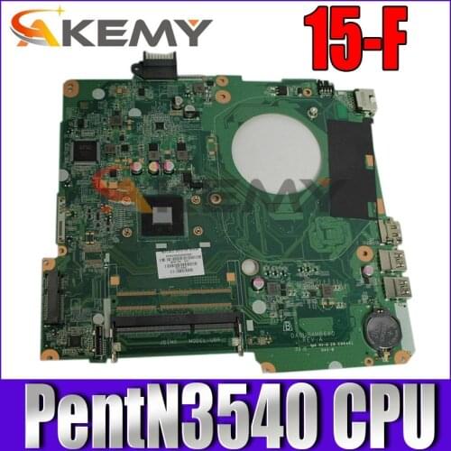 For HP 15-F223NR 15-F Laptop motherboard 828166-601 828166-501 828166-001 DA0U8AMB6A0 PentN3540/N3530 100% fully tested