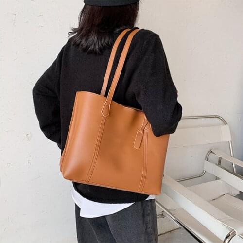 New Womens Shoulder Bag Designers Luxury Handbags High Quality Female Casual Bags Fashion Pu Leather Handbag