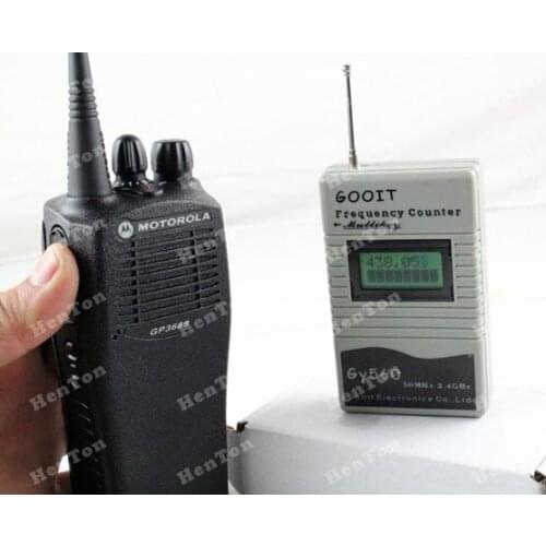 NEW 1PC Mini Frequency Counter Tester For Two Way Radio Transceiver GSM 50 MHz-2.4 GHz