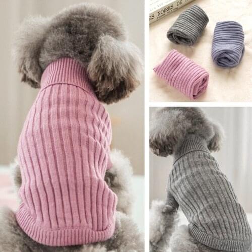 Cat Dog Clothes Winter Dog Sweater Coat Knit Apparel Chihuahua Yorkshire Poodle Bichon Pomeranian Schnauzer Clothing Pet Outfit