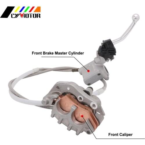 Motorcycle Front Brake Caliper Master Cylinder Oil Hose For Honda CRF250R CRF450R CRF250X CRF450X CRF450RX CRF 250R 2004-2018