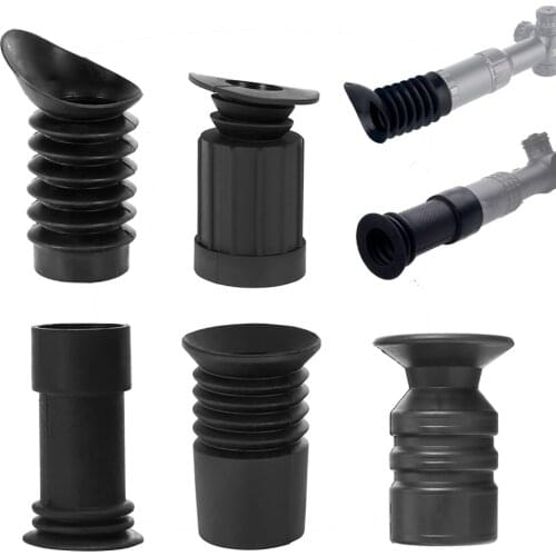 Tactical Rifle Scope Ocular Eye Protector Flexible Scope Eyeshade Eyepiece Protector Extender For Riflescope Hunting Accessories