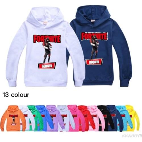Fortnites Boys/girls Hoodies Casual Sweatshirts Long Sleeve Children Cartoon Hoodies Sweatshirts Tops