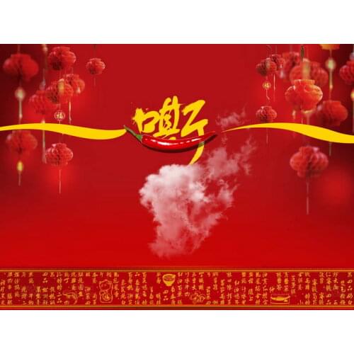 TR Photography Backgrounds For Studio 5x7 Red Lantern Chinese Style Classic Red Wedding Photo Shoot Backgrounds Wedding Backdrop