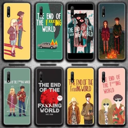 The end of the fing fxxxing world Phone Case For Huawei Nova 6se 7 7pro 7se honor 7A 8A 7C 9C Play